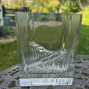 Vintage Littala Finlandia Sointu Sound Florero… clear glass vase 8.75”x6.5”x3.5”